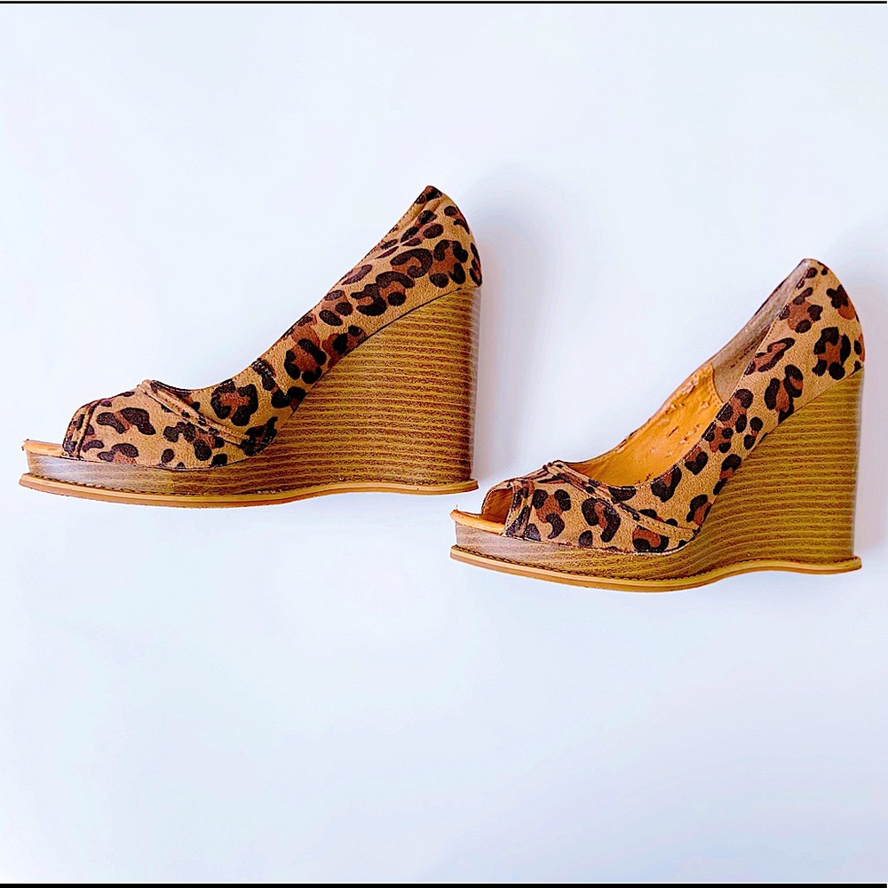 BAMBOO LEOPARD PRINT SHOES
